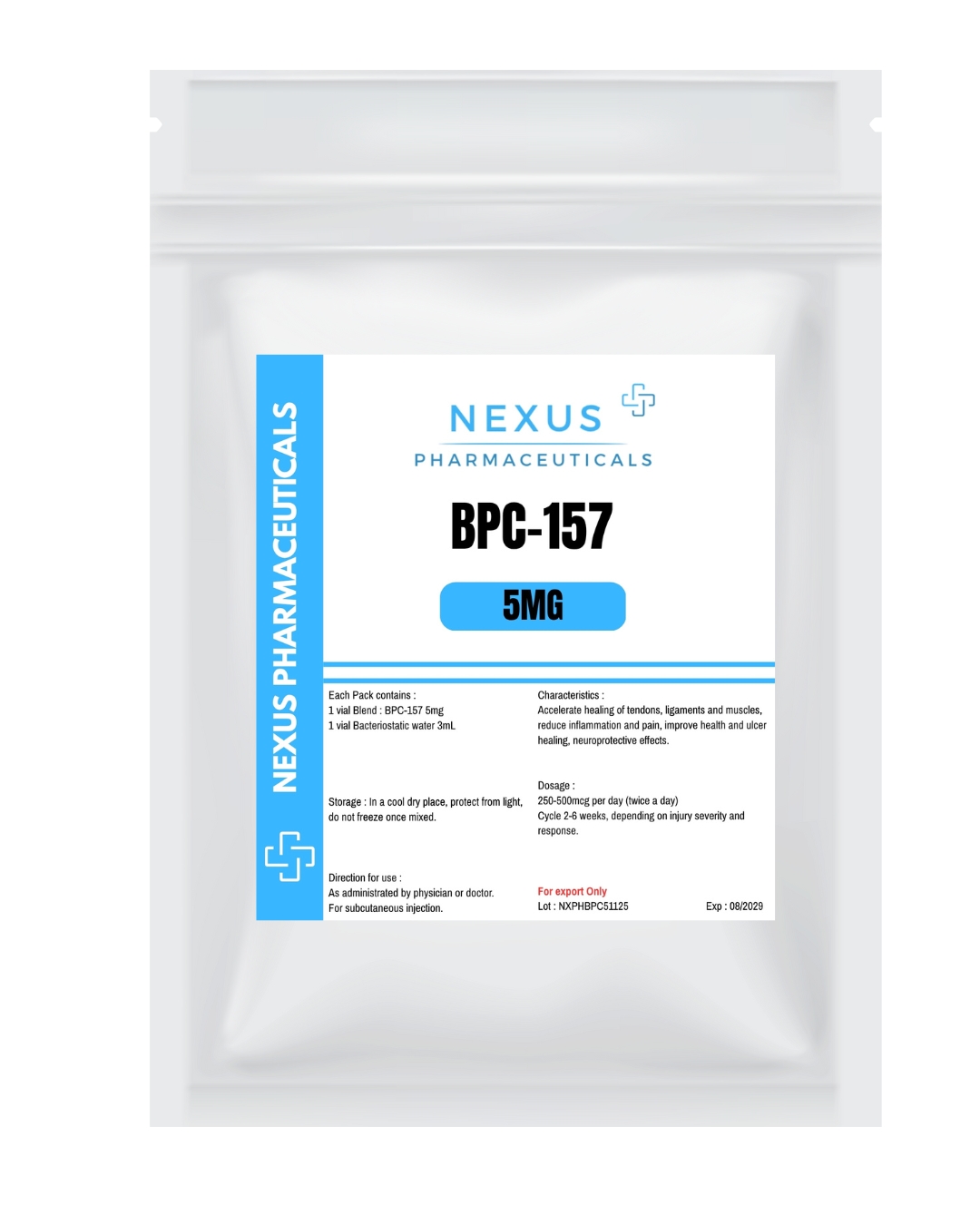 BPC-157 5mg + Bac Water - Image 2