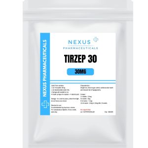 Alternative view of Tirzepatide 30mg + Bac Water